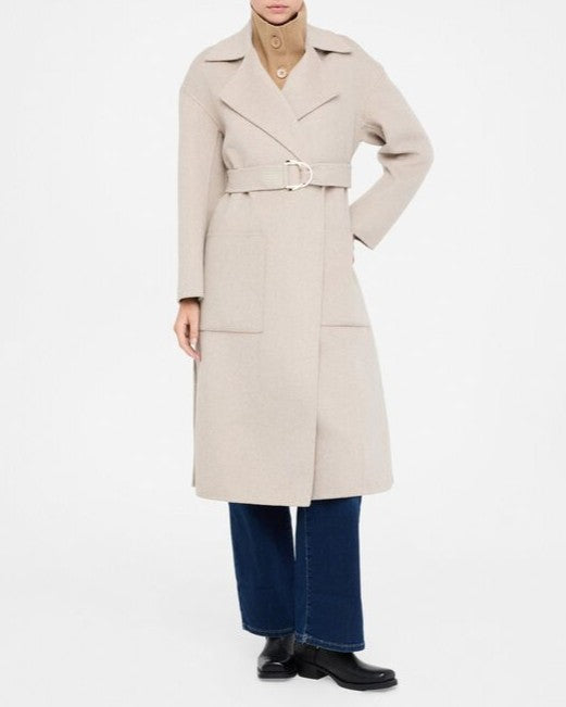 LIU JO Cappotto in lana con cintura
