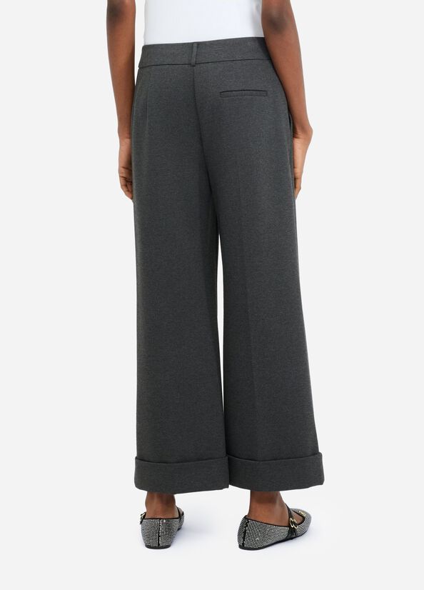LIU JO Pantaloni cropped con piega