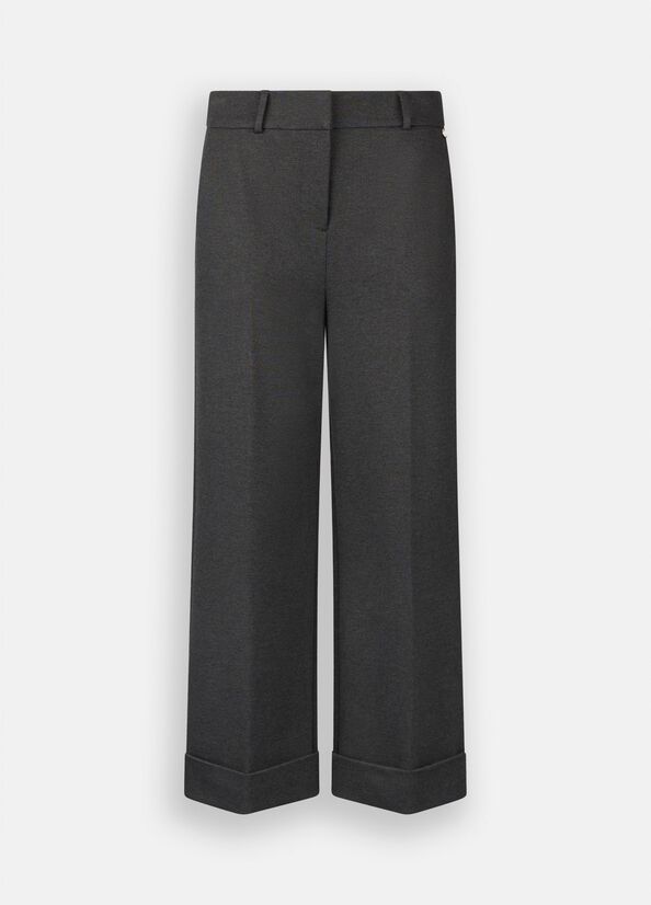 LIU JO Pantaloni cropped con piega