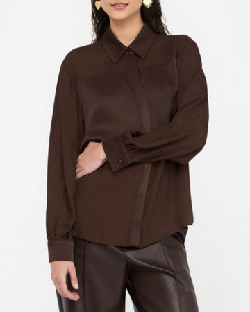 LIU JO Camicia in crêpe de chine