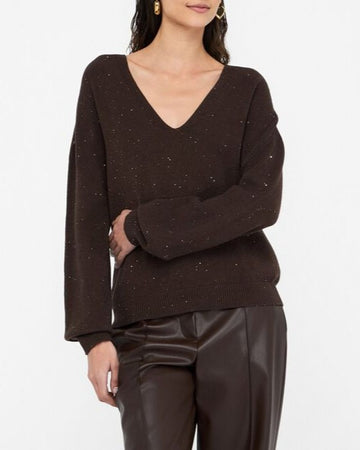 LIU JO Maglia con micro paillettes