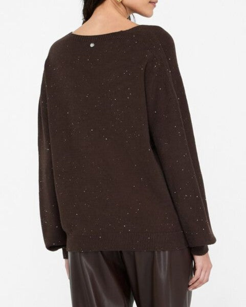 LIU JO Maglia con micro paillettes
