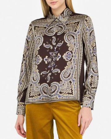 LIU JO Camicia in twill stampato