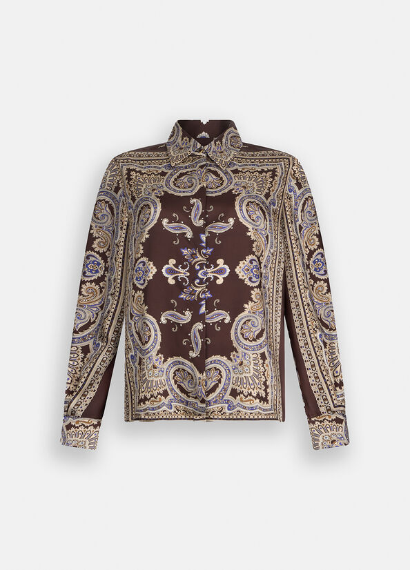 LIU JO Camicia in twill stampato