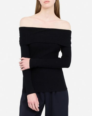 LIU JO Maglia con scollo bardot