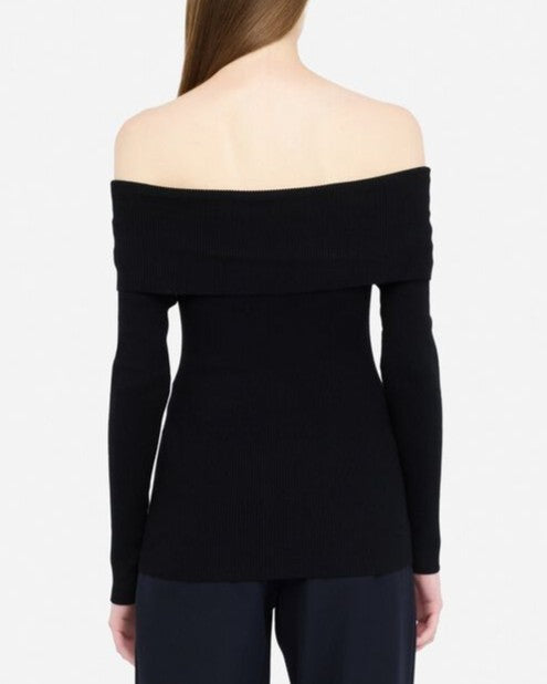 LIU JO Maglia con scollo bardot