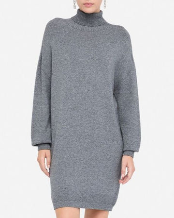 LIU JO Abito in maglia con micro paillettes