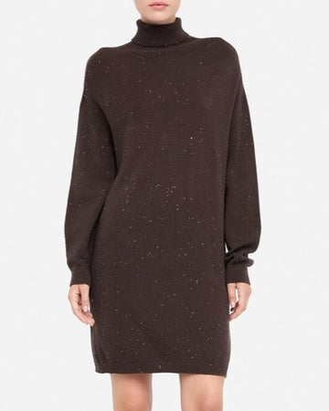 LIU JO Abito in maglia con micro paillettes