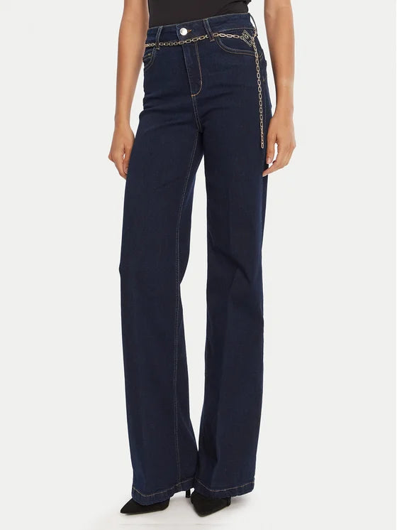 LIU JO Jeans flare a vita alta