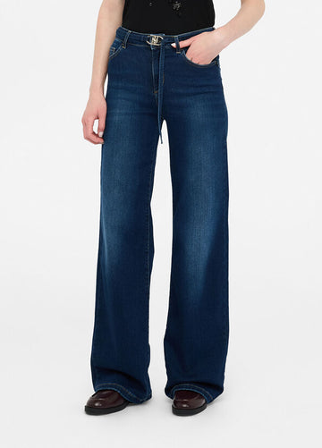 LIU JO Jeans flare con cintura