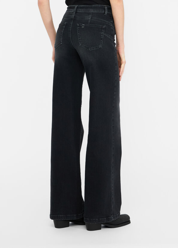 LIU JO Jeans flare con cintura