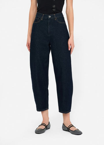 LIU JO Jeans cropped a vita alta