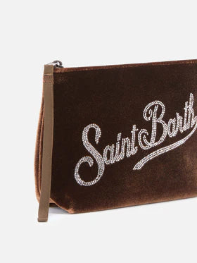 MC2 SAINT BARTH Pochette Aline in velluto
