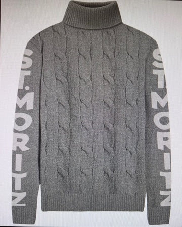 MC2 SAINT BARTH Maglia collo alto Fisherman