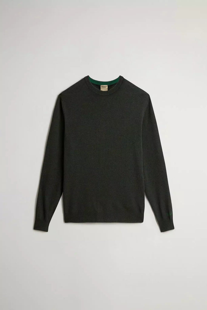 WOOLRICH Maglione girocollo in pura lana d'agnello