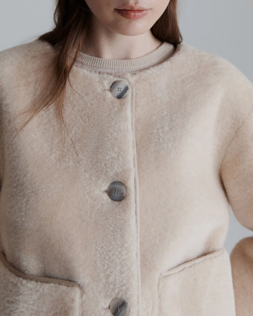 MARELLA Giacca corta con sciarpa