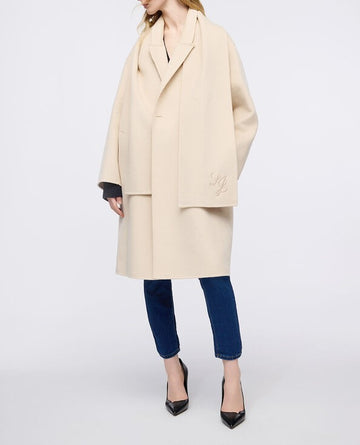 LIU JO Cappotto con sciarpa