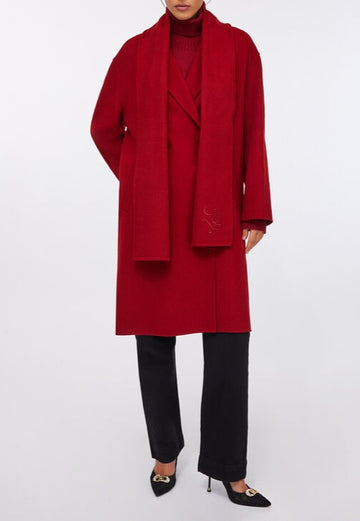 LIU JO Cappotto con sciarpa