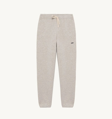 AUTRY Pantalone in cotone con logo ricamato