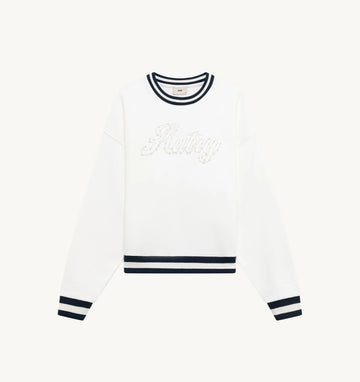 AUTRY Felpa in cotone con logo