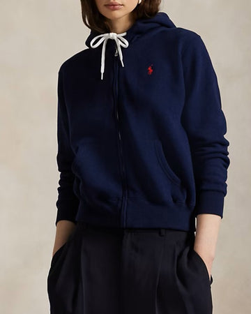 POLO RALPH LAUREN Felpa full zip con cappuccio