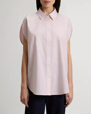 WOOLRICH Blusa in popeline di puro cotone