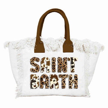 MC2 SAINT BARTH Borsa Colette in canvas di cotone