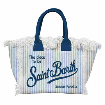 MC2 SAINT BARTH Borsa Colette in canvas di cotone