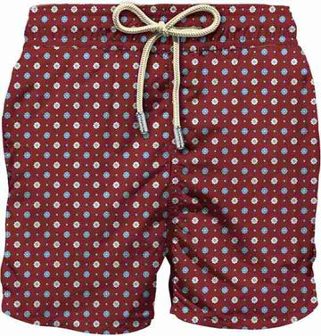 MC2 SAINT BARTH Costume mare Lighting in tessuto stretch leggero con stampa