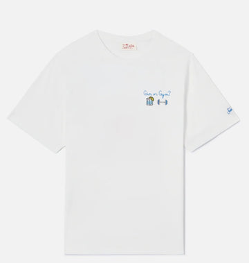 MC2 SAINT BARTH T-shirt Portofino con ricamo