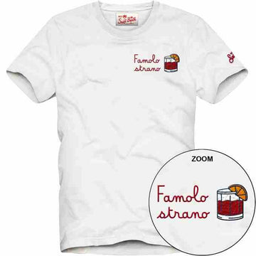 MC2 SAINT BARTH T-shirt Portofino con ricamo