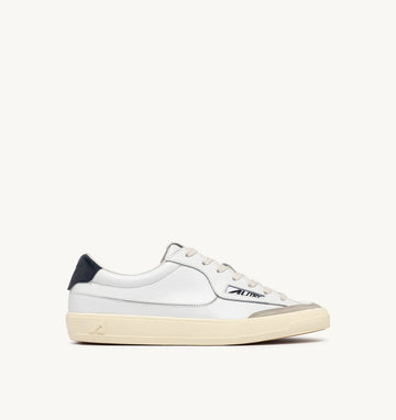 AUTRY Sneakers Windscape Low In Pelle Bianca e Blu