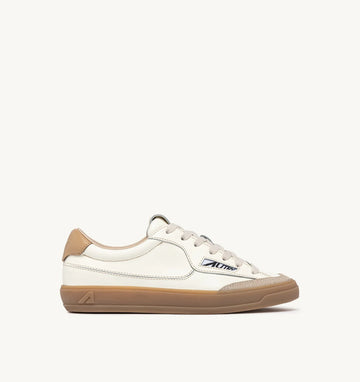 AUTRY Sneakers Windscape Low In Pelle Marshmallow E Tan