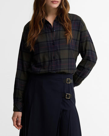 BARBOUR Camicia con vestibilità rilassata Elishaw
