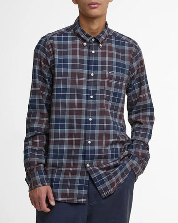 BARBOUR Camicia Fortrose taglio sartoriale