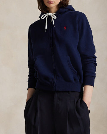 POLO RALPH LAUREN Felpa full zip con cappuccio