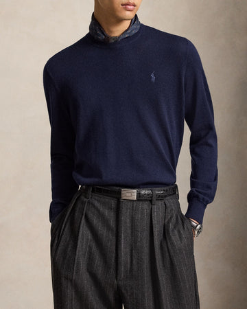 POLO RALPH LAUREN Maglia girocollo in lana merino