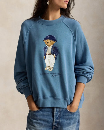 POLO RALPH LAUREN Felpa girocollo Polo Bear in pile