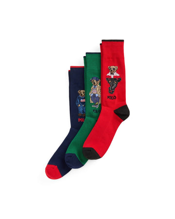 POLO RALPH LAUREN Confezione da 3 paia di calze Polo Bear