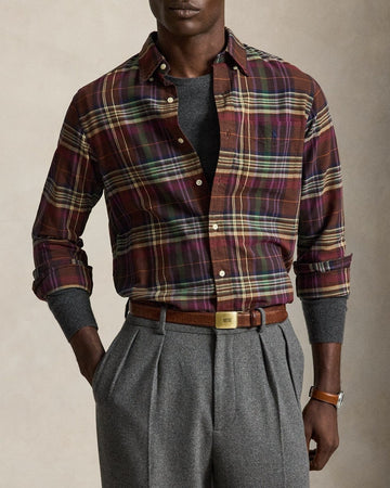 POLO RALPH LAUREN Camicia Oxford a quadri