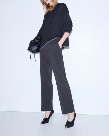 LIU JO Pantaloni flare in flanella