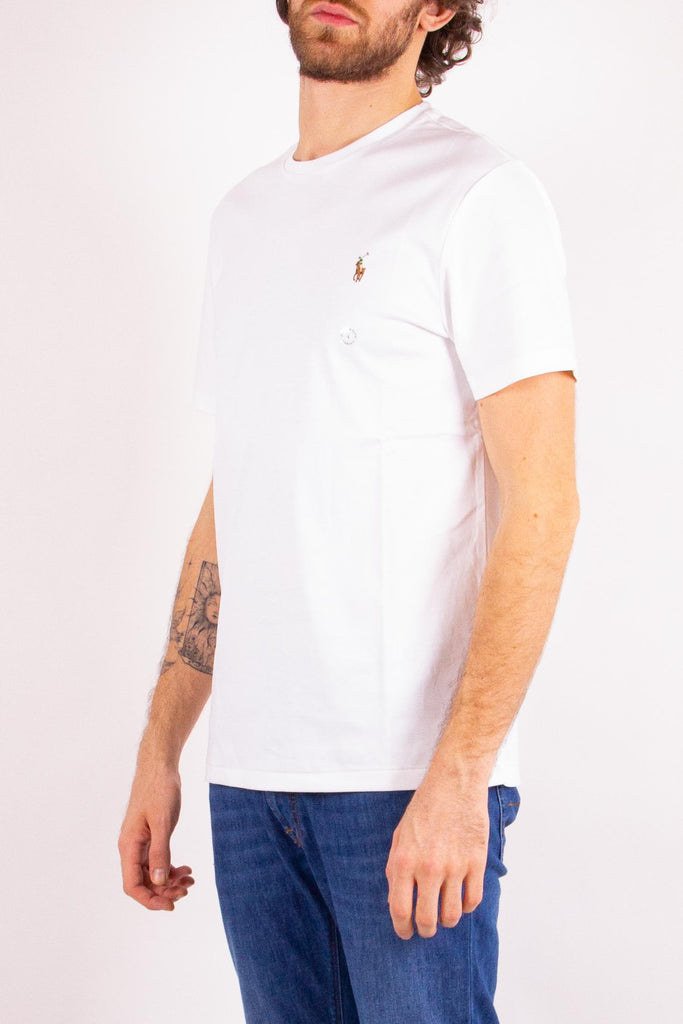 POLO RALPH LAUREN T-shirt in cotone Custom Slim-Fit