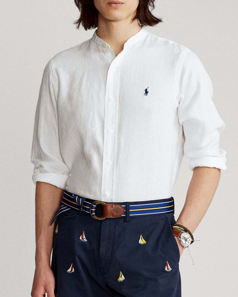 POLO RALPH LAUREN Camicia in lino Slim-Fit