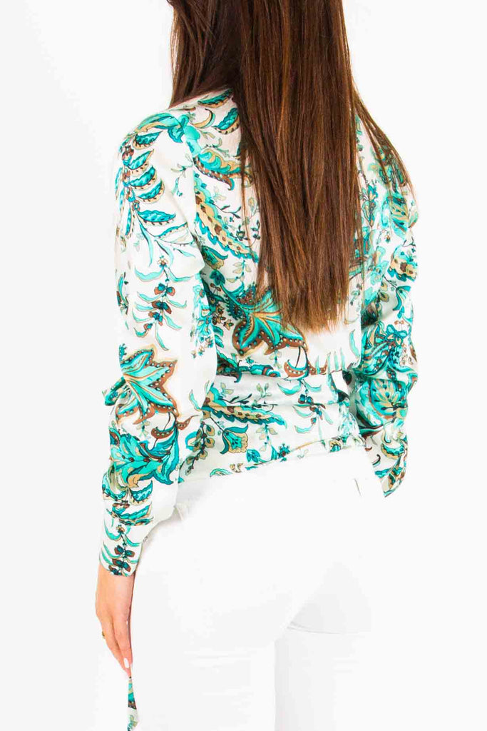 LIU JO Blusa paisley ecosostenibile