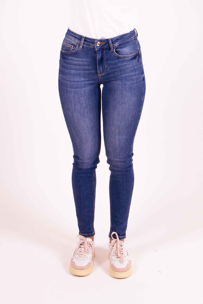 LIU JO Jeans skinny vita alta Bottom Up