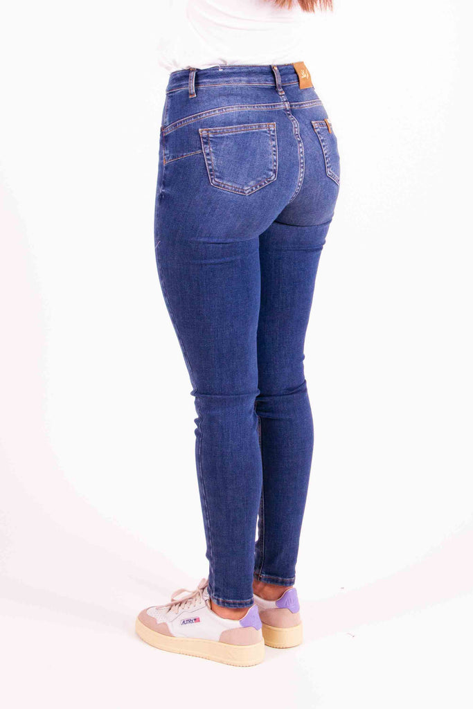 LIU JO Jeans skinny vita alta Bottom Up