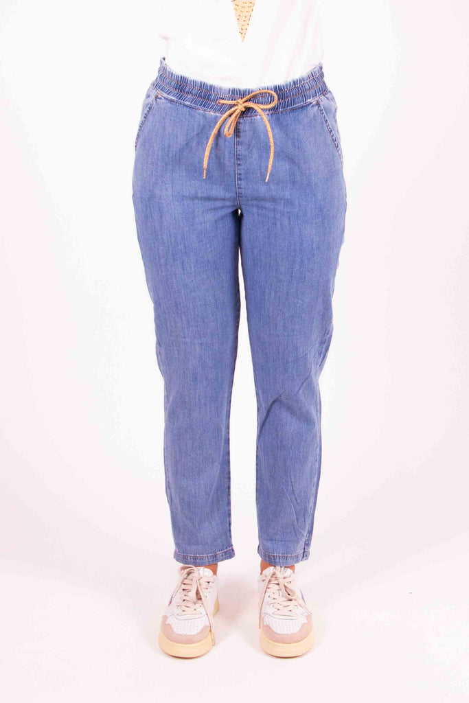 LIU JO Pantaloni jogging ecosostenibili in denim