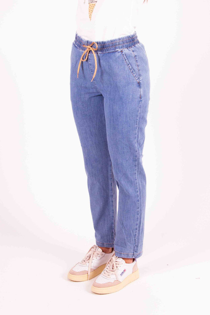 LIU JO Pantaloni jogging ecosostenibili in denim