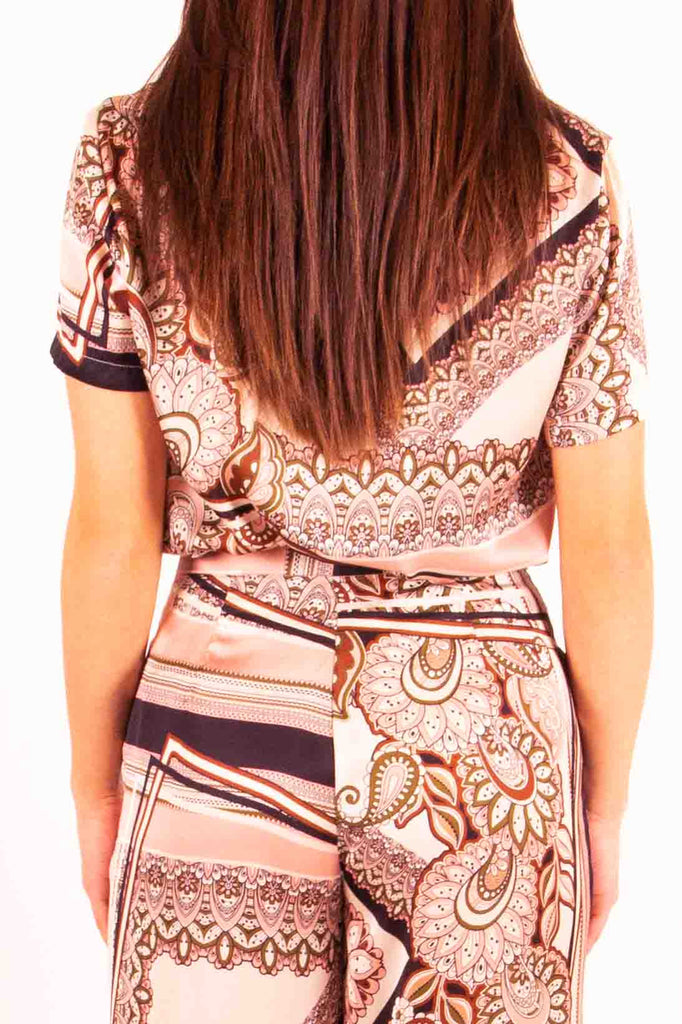 LIU JO T-shirt con stampa foulard