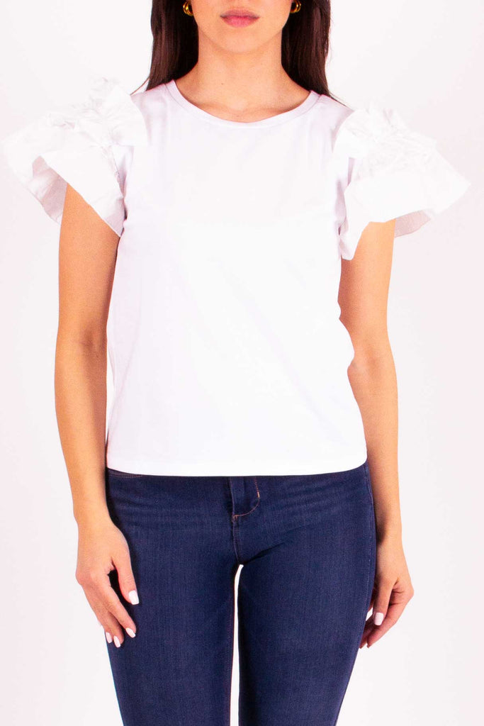 LIU JO T-shirt con rouches